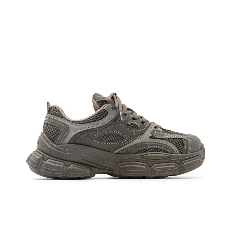 SHUXIAOBEI Cushioning Wear Resistant Low Top Chunky Sneakers Women's-8