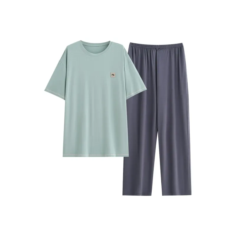GOSO Pajama Set Men's Turquoise-0