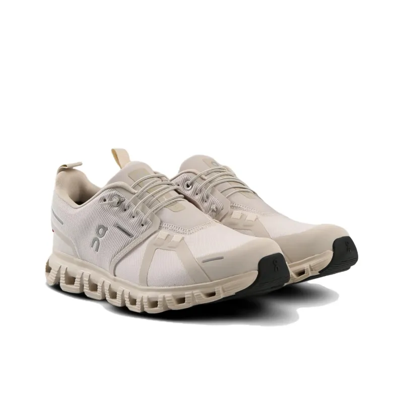 On Running Cloud 6 Waterproof Pearl Cream Women's-2