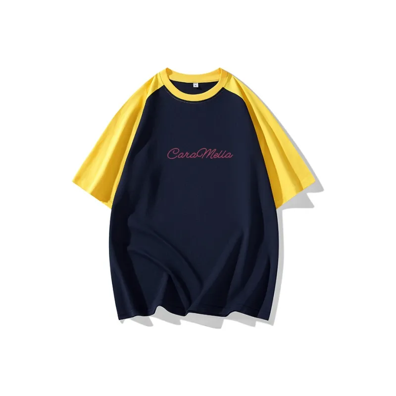 Caramella T Shirt Unisex Navy Blue-1