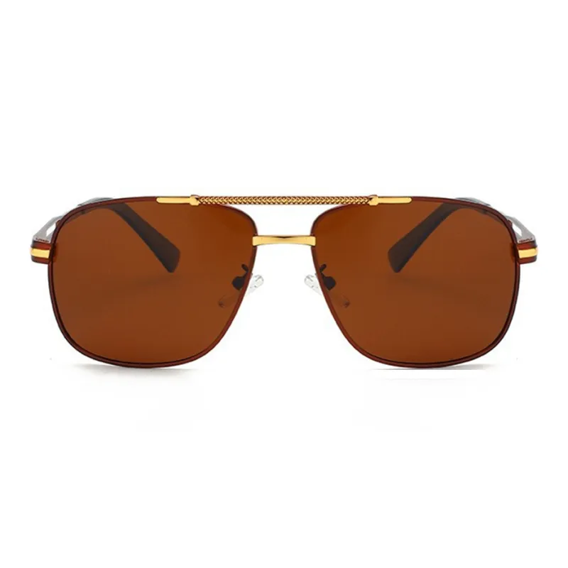 NOME Metal Irregular Shape Sunglasses Unisex-5