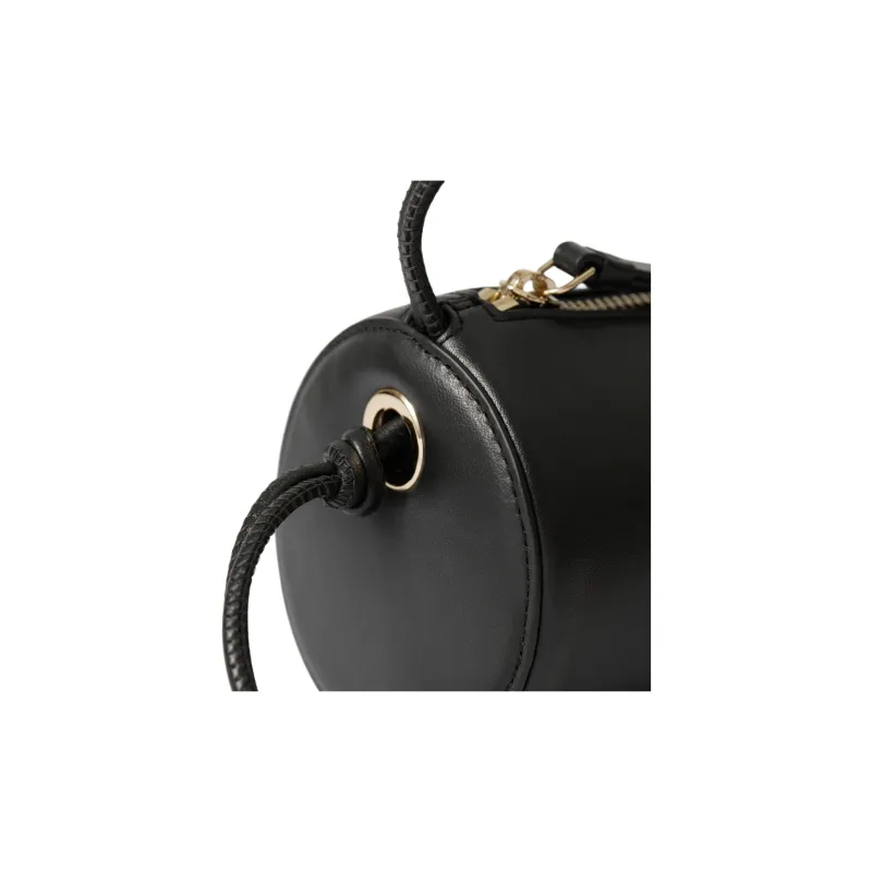 Other Stories Cow Leather Shoulder Bag Small Size Women's Black-2