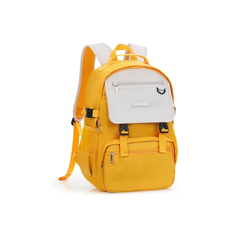 OIWAS Fabric Backpack Regular Unisex Multicolor-1