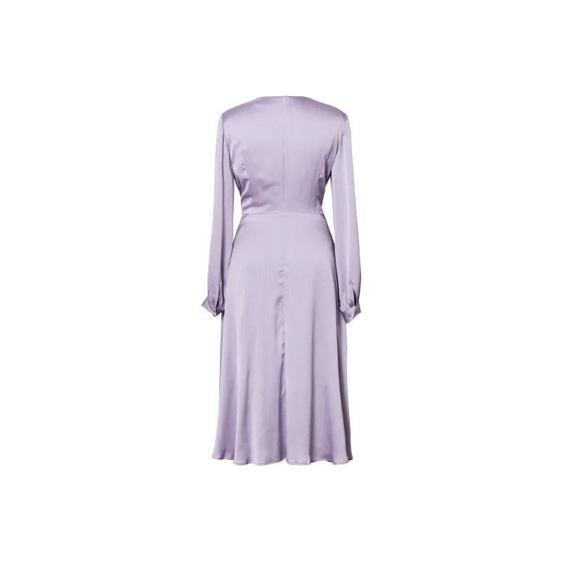 ROEYSHOUSE Long Sleeved Dresses Women's Purple-1
