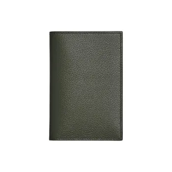 HERMES MC² Euclide Evercolor Calfskin Card Holder Men's C6 Vert De Gris Gray Green