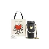 Black Luxury Gold[Keith Haring Heart Limited Edition Shopping Bag]