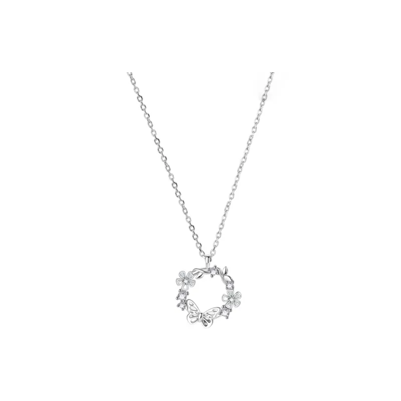 Regalrose 925 Sterling Silver Necklaces Women's Silver-0