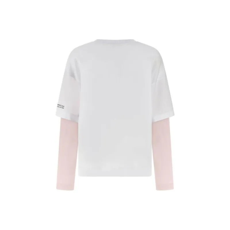 DRIES VAN NOTEN Hemmings Printed Double Sleeved T Shirt-1