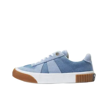 X JIMSUN Coverage Balance Support Low Top Skateboard Shoes Unisex Denim Blue