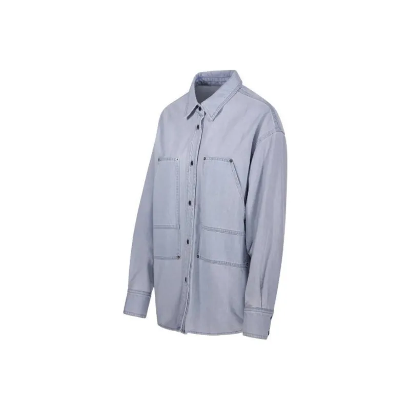 ISABEL MARANT ETOILE Denim Jacket Women's Blue-2