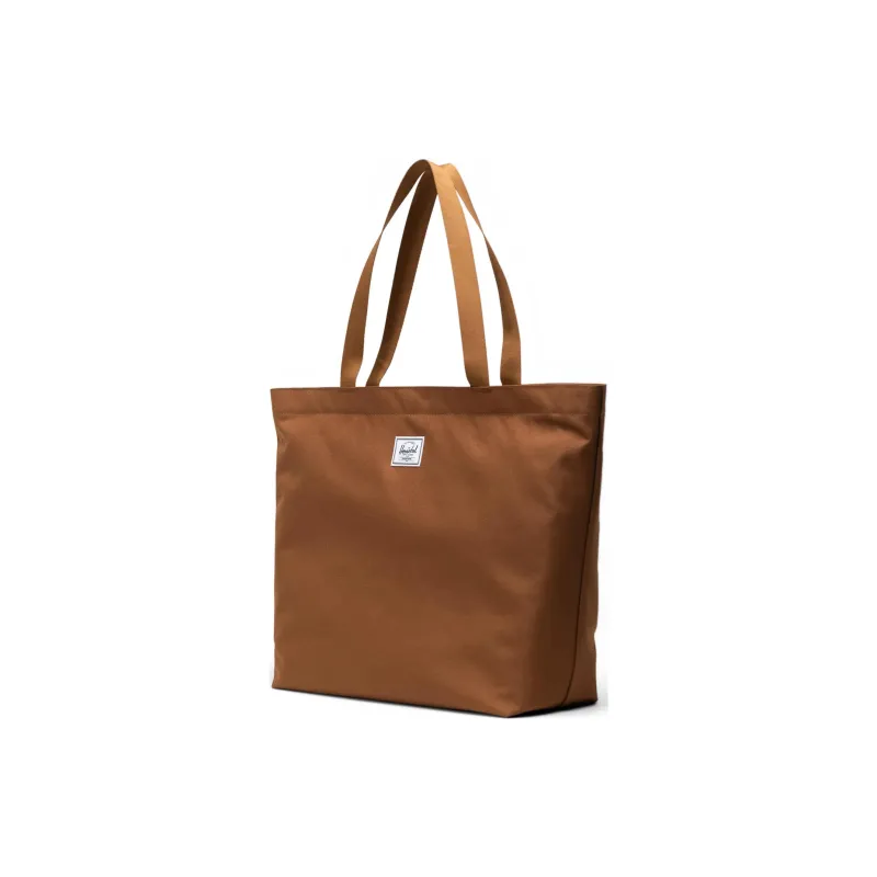 Herschel 600D Fabric Tote Bag, Shopping Bag, Shoulder Bag Unisex Brown-1
