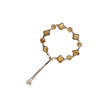 Welcome To The Treasure Citrine Bracelets Unisex