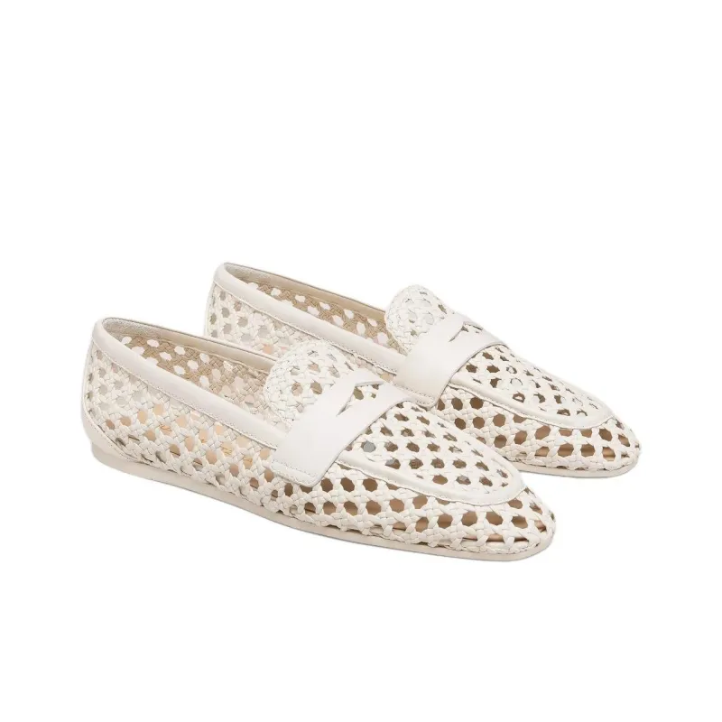 Stuart Weitzman/SW Thea Casual Single Shoes Women's White-2