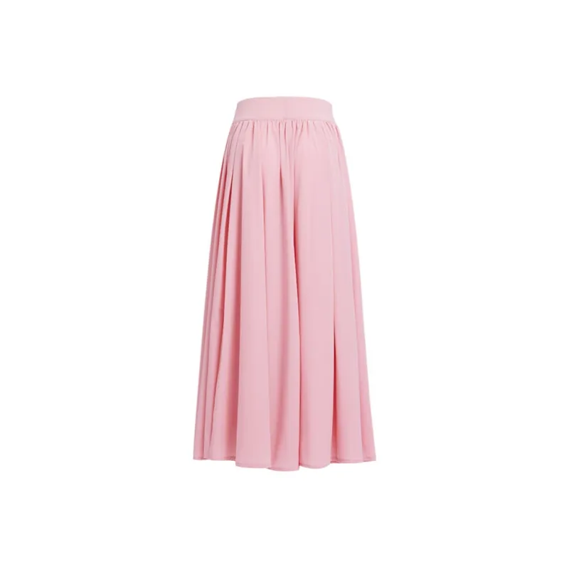 ZAZN Casual Long Skirts Women's White-8