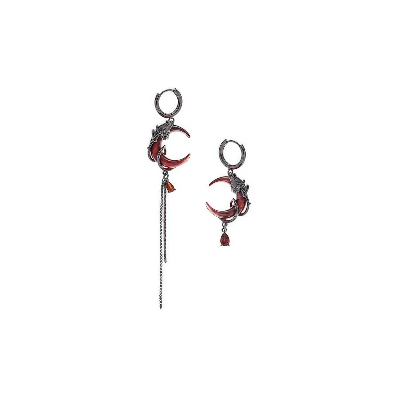 KING OF BLING Alloy, Zircon, Resin Earrings Unisex-0