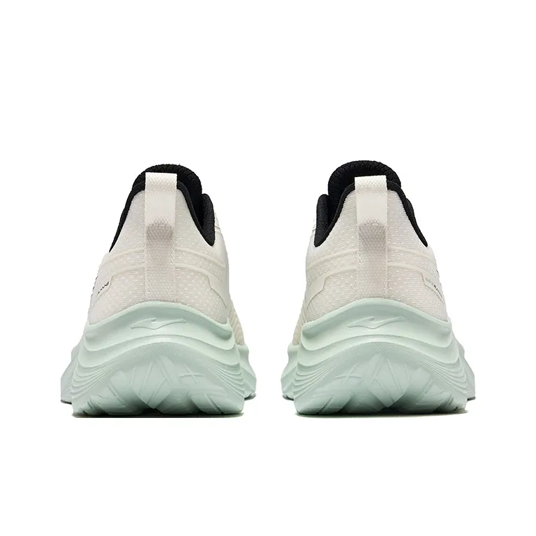 Erke Cushioning Lightweight Rebound Low Top Casual Running Shoes Men's Microcrystal White-3