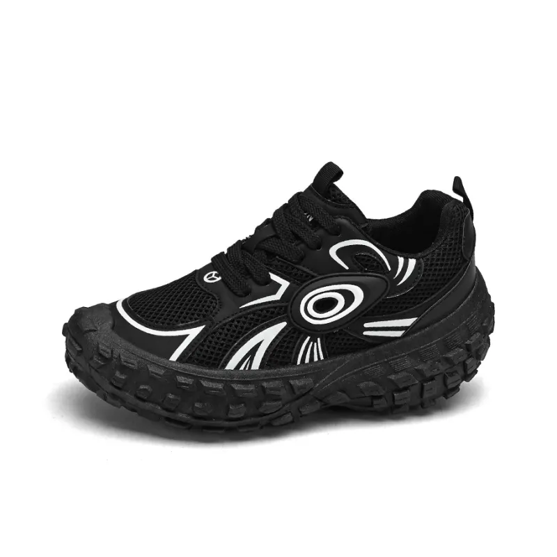 Boogie Bear Slip Resistant Breathable Height Increasing Low Top Running Shoes Men's-1