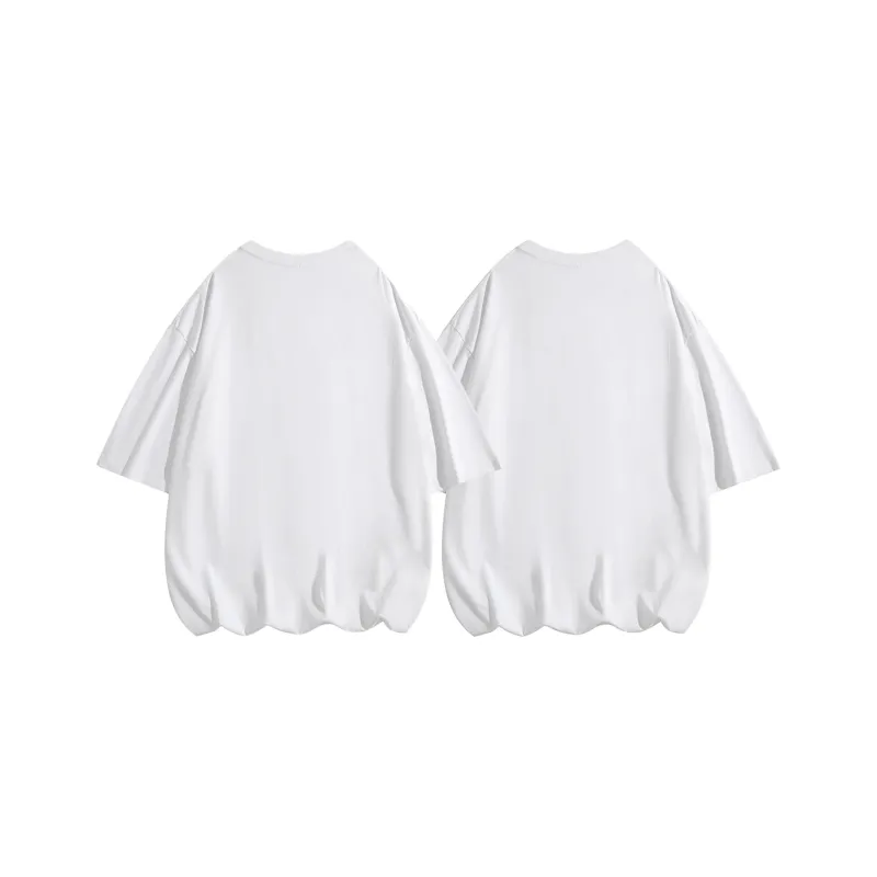 Kepu T Shirt Unisex 2 Pack 2 Pack White+White-1