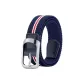 Round Buckle Blue White Red Blue White