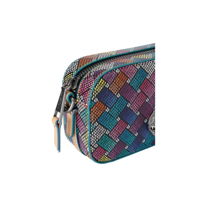 Kurt Geiger London Canvas Camera Bag Shoulder Bag Crossbody Bag Small Size Women's Pink-3
