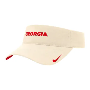 Nike Georgia Bulldogs Primetime Ace Men's Nike Dri FIT College Adjustable Visor