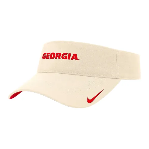 Nike Georgia Bulldogs Primetime Ace Men's Nike Dri FIT College raisin Visor