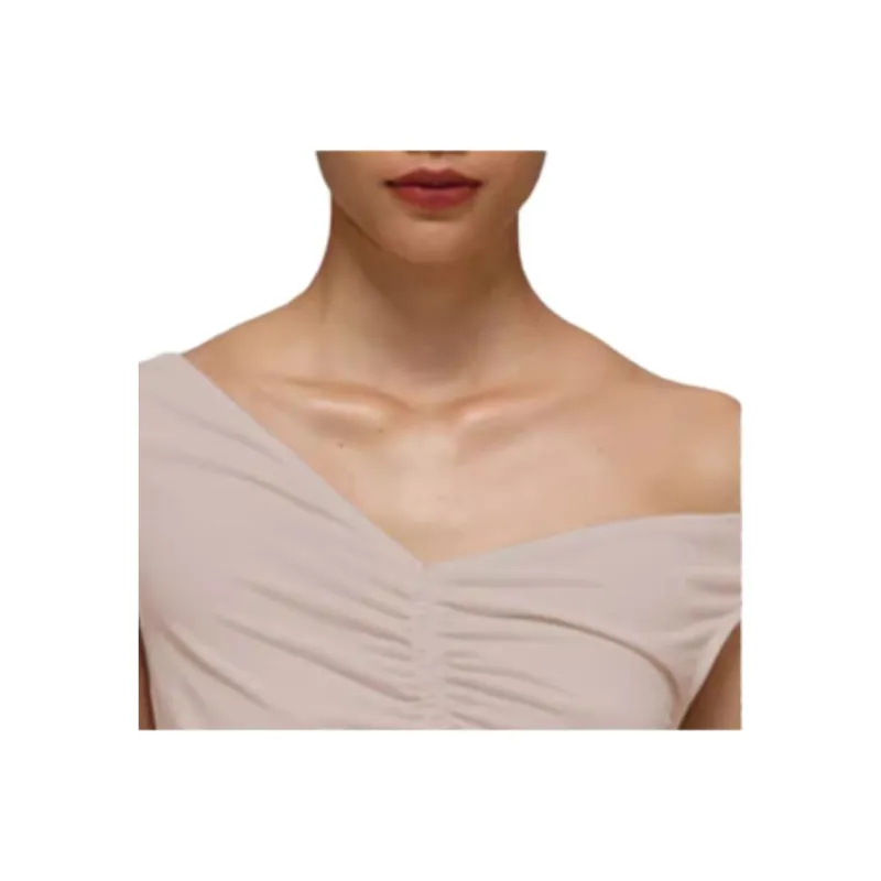 Self portrait Sleeveless Dress Women's Light Coffee-4