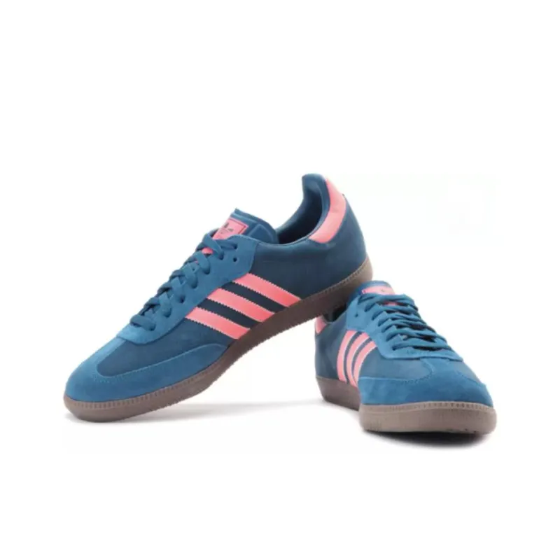 Adidas Samba 'Tribal Blue Red Gum'-2