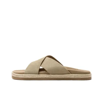 ZARA Abrasion Resistant Slide Slippers Men's Brown