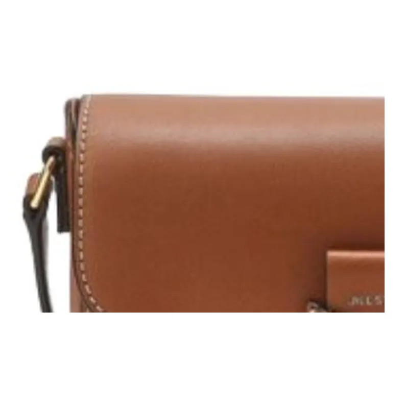 JILL STUART Natural Leather Shoulder Bag Mini Women's Brown-3