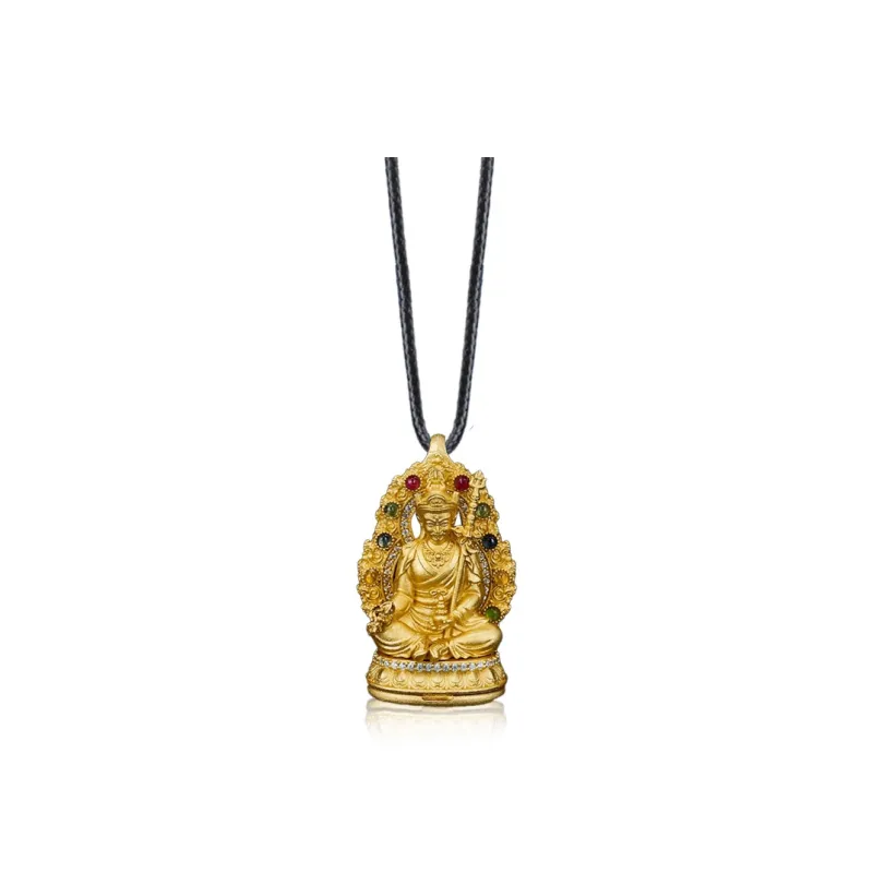 Three Blessings Of Happiness S925 Silver Necklaces Unisex-0