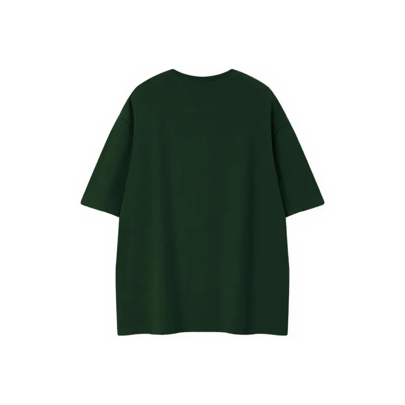 【dme】 Vintage Style Men's Clothing Pair Of Short Sleeved T Shirts 100% Cotton Top Half Sleeve Unisex-11