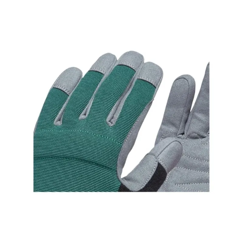 BLACK DIAMOND Stretch Mesh Synthetic Leather Gloves Women's Green-3