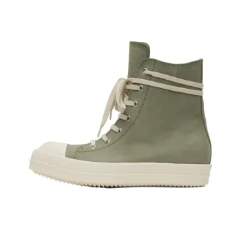 RICK OWENS/RO High Top Casual Shoes Men's Green