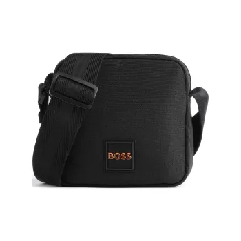 BOSS Polyester Crossbody Bag, Shoulder Bag Men's Black