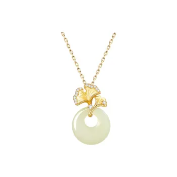Lang Wind S925 Silver Necklaces Women's