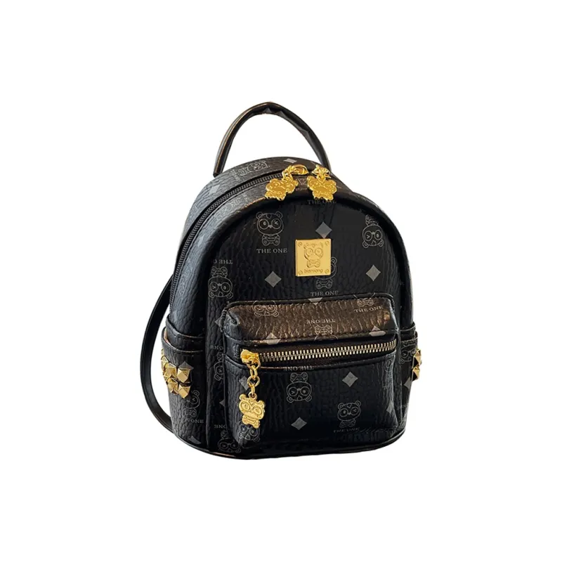 Morellybear PU Backpack Regular Women's Ecru/Pink/Brown/Black/Coffee-18