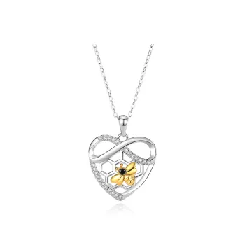 FROMLOVER 925 Sterling Silver Necklaces Women's