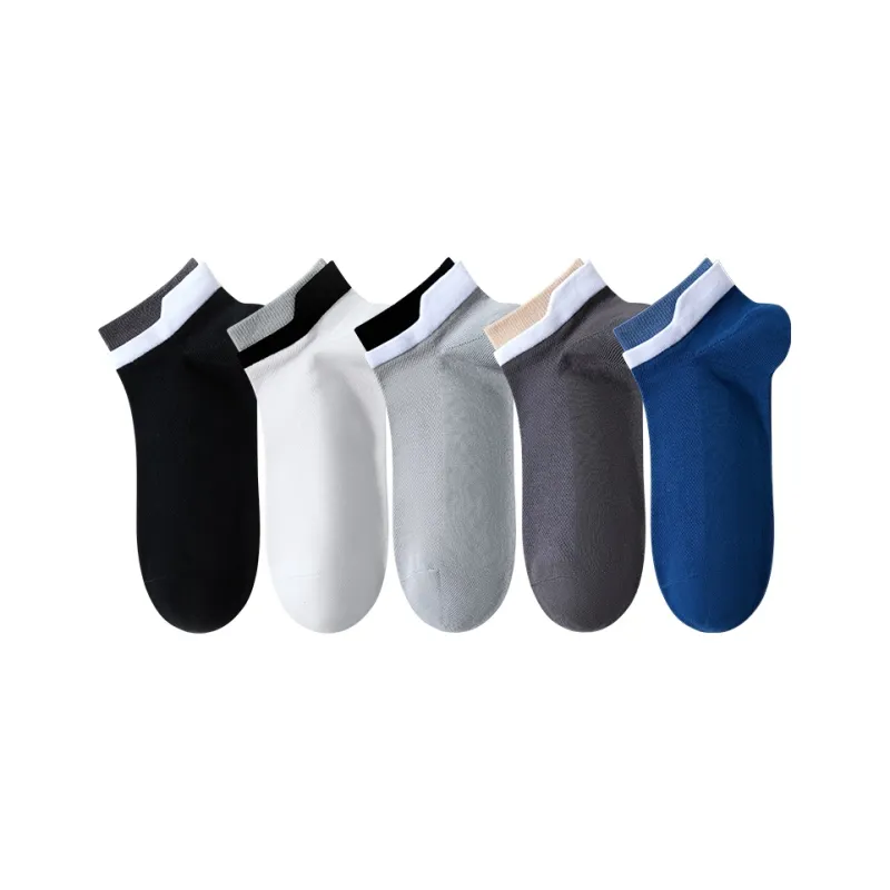 Caramella No Show Socks Men's 5 Pack-0