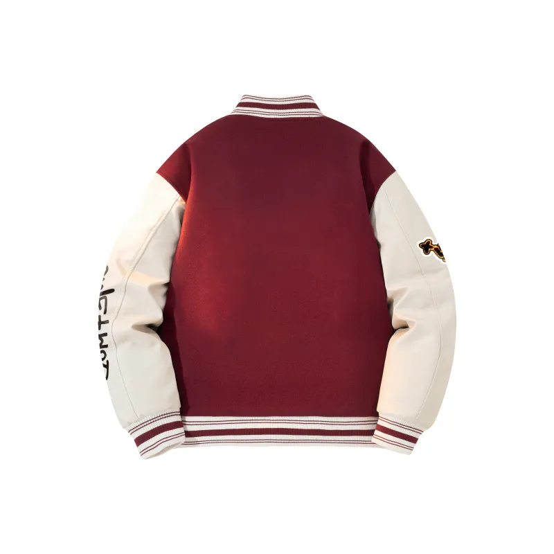 *EVAE+MOB Skull Series Baseball Jacket Unisex-24