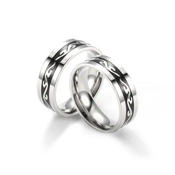COLIMIDA Titanium Steel Rings Unisex