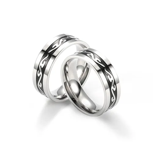 COLIMIDA Titanium Steel Rings Unisex