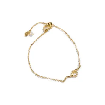Maria Black 925 Sterling Silver Gold Plated 22K Gold Bracelets Women's Gold