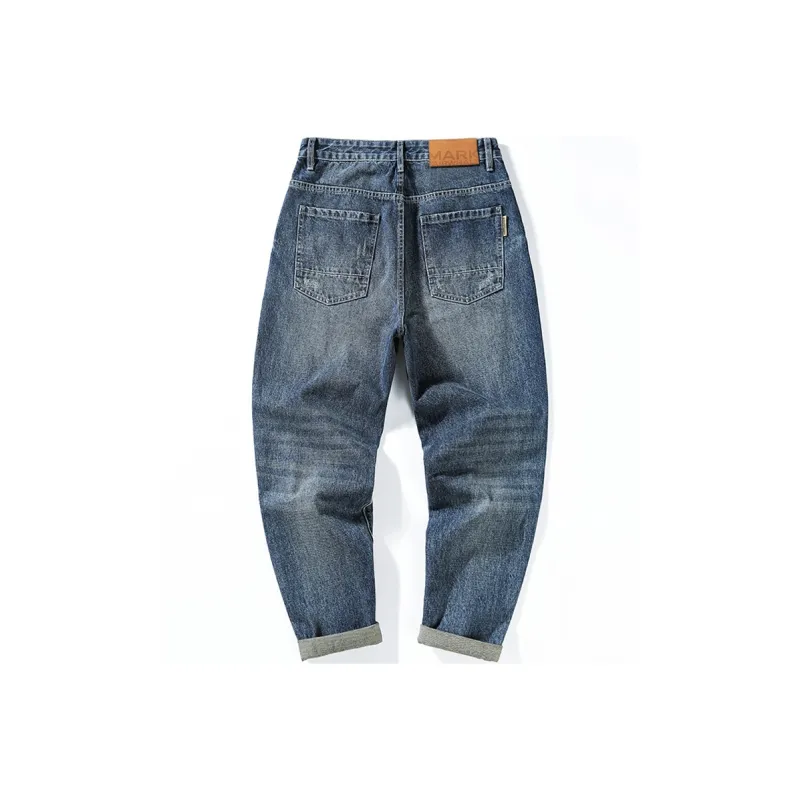 FAIRWHALE Jeans Unisex Denim Blue-1