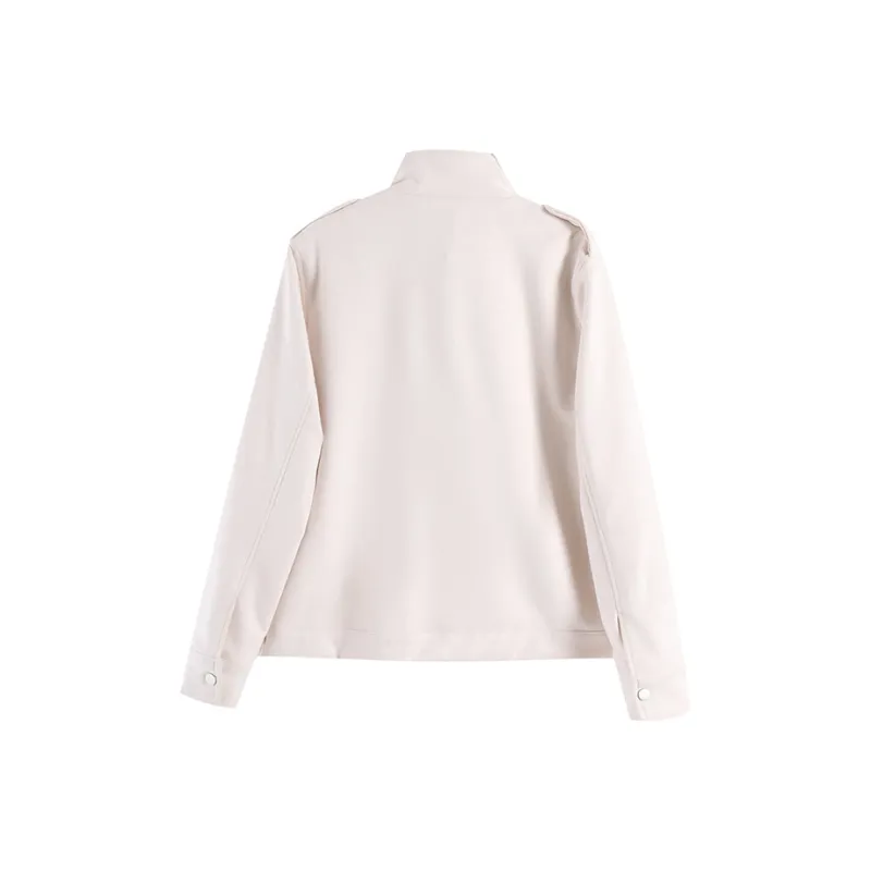 PZHK Jackets Women's Apricot-1