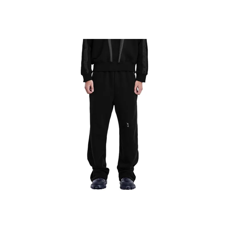 51percent Knitted Sports Pants Men's Black-0