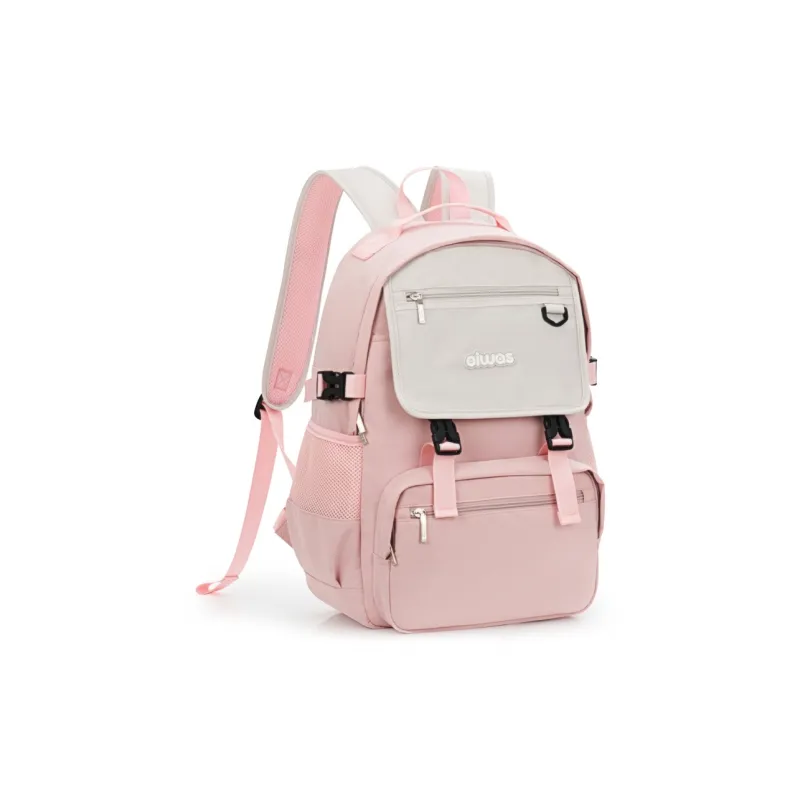 OIWAS Fabric Backpack Regular Unisex Multicolor-14