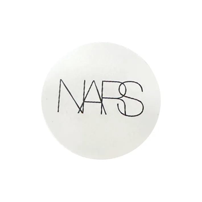 NARS White Round Air Cushion Case Portable 1 Pc-0