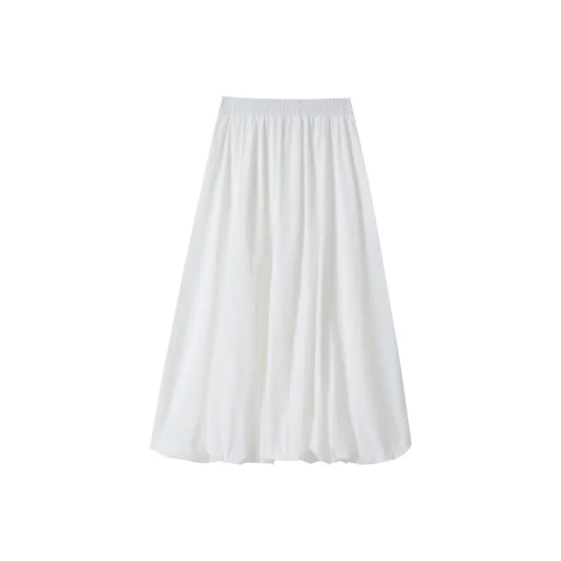ETSE Casual Long Skirts Women's-12