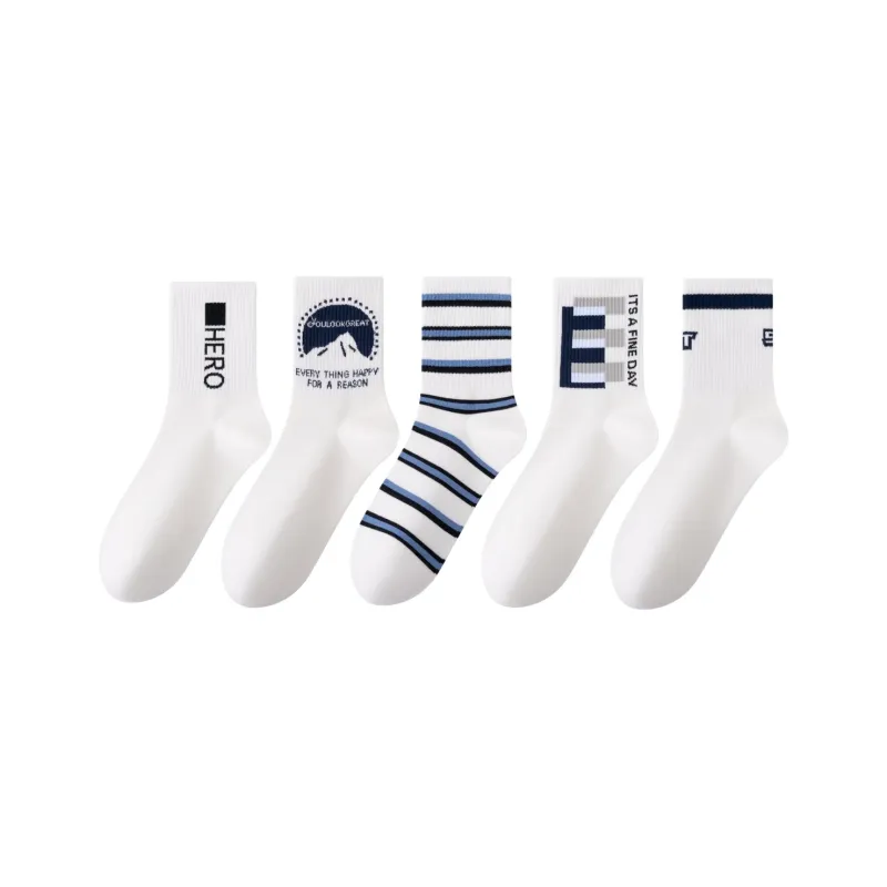 Cotton Gene Basketball Socks Men's Combo Set-3
